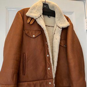 Rag & Bone Natalie leather & shearling jacket-New w/o tags